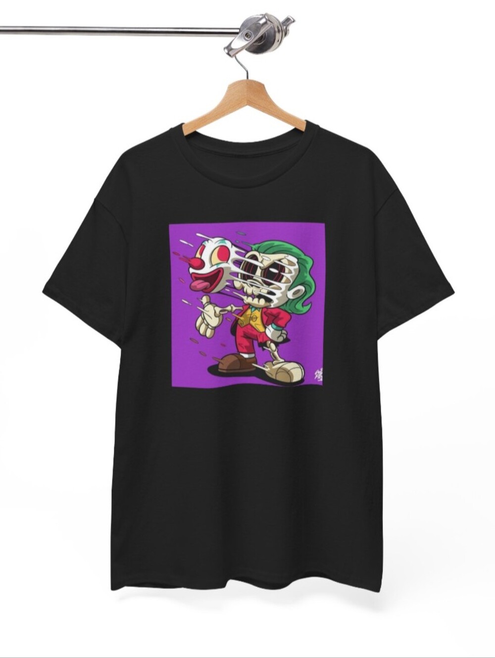Colorful Cartoon Joker Print